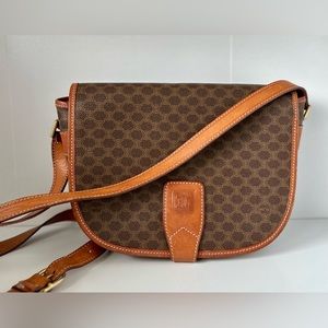 CELINE Macadam Crossbody Bag